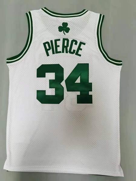 2007/08 Boston Celtics PIERCE #34 White Classics Basketball Jersey (Stitched)