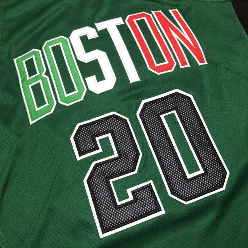 2007 Boston Celtics ALLEN #20 Green Classics Basketball Jersey (Closely Stitched)