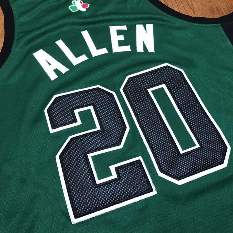 2007 Boston Celtics ALLEN #20 Green Classics Basketball Jersey (Closely Stitched)