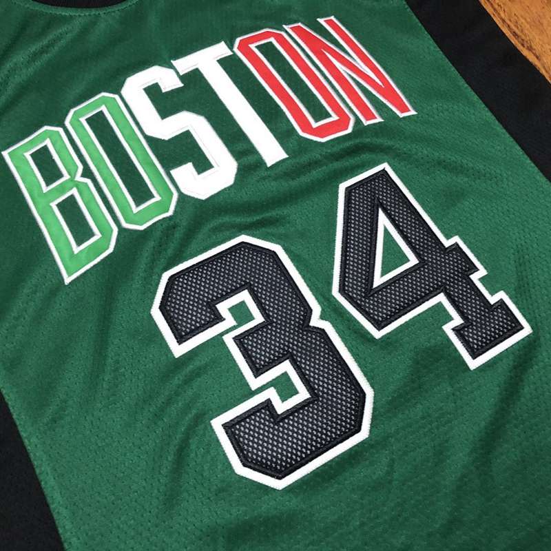 2007 Boston Celtics PIERCE #34 Green Classics Basketball Jersey (Closely Stitched)