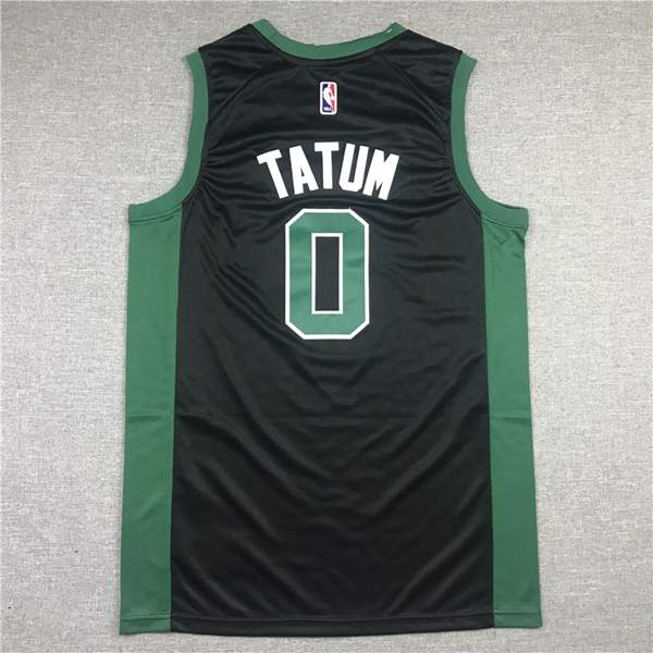 20/21 Boston Celtics TATUM #0 Black AJ Basketball Jersey (Stitched)