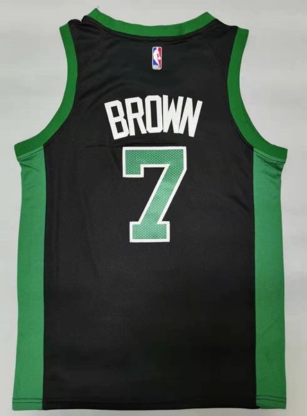 20/21 Boston Celtics CROWN #7 Black AJ Basketball Jersey (Stitched)