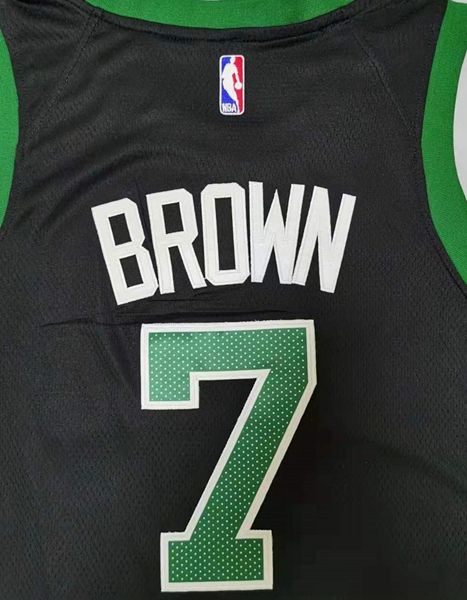 20/21 Boston Celtics CROWN #7 Black AJ Basketball Jersey (Stitched)