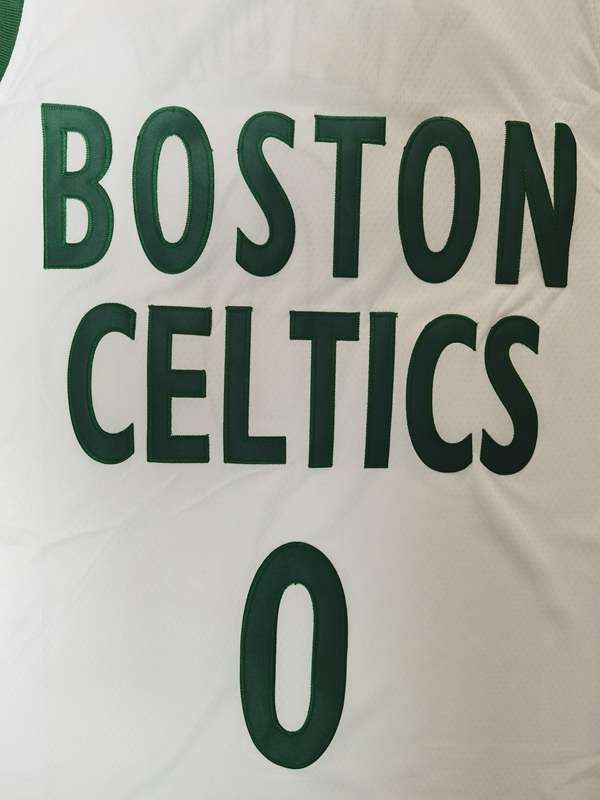 20/21 Boston Celtics TATUM #0 White City Basketball Jersey (Stitched)