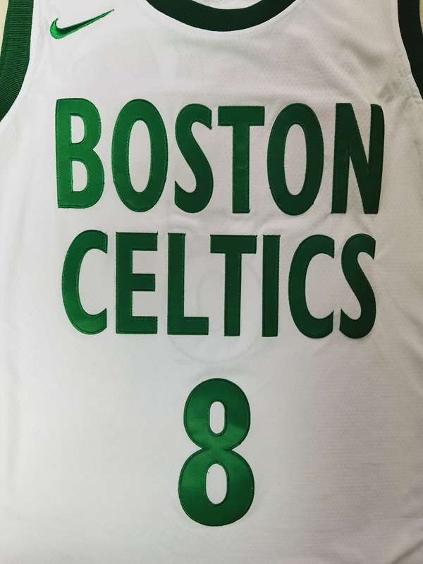 20/21 Boston Celtics WALKER #8 White City Basketball Jersey (Stitched)