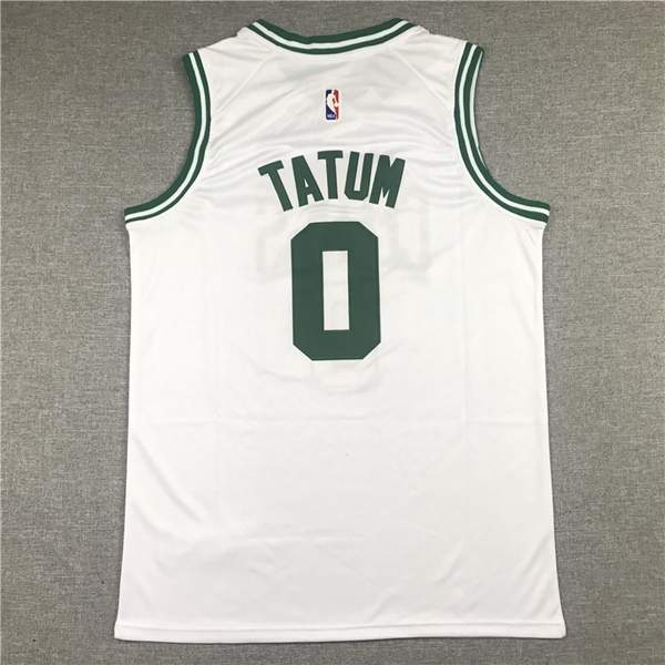 20/21 Boston Celtics TATUM #0 White Basketball Jersey (Stitched)