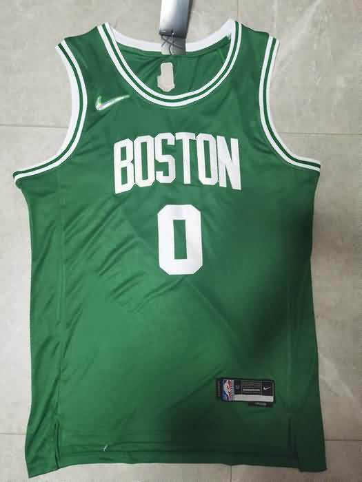 21/22 Boston Celtics TATUM #0 Green Basketball Jersey (Stitched)