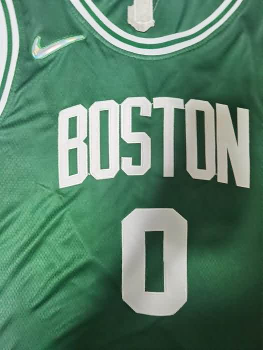 21/22 Boston Celtics TATUM #0 Green Basketball Jersey (Stitched)