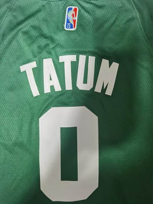 21/22 Boston Celtics TATUM #0 Green Basketball Jersey (Stitched)