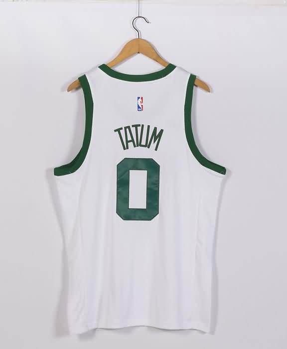 21/22 Boston Celtics TATUM #0 White Basketball Jersey (Stitched)