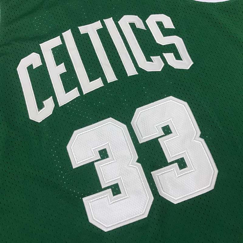 1985/86 Boston Celtics BIRD #33 Green Classics Basketball Jersey (Closely Stitched)