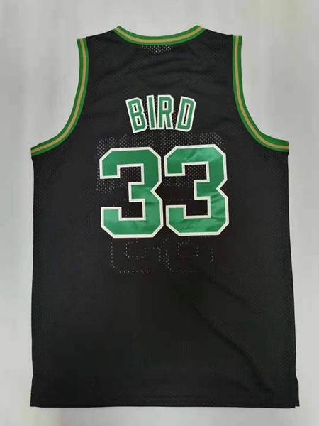 1985/86 Boston Celtics BIRD #33 Black Classics Basketball Jersey (Stitched)