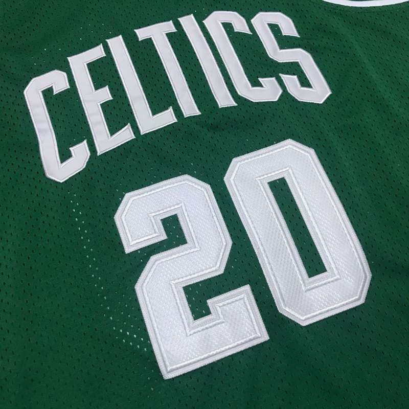 1996/97 Boston Celtics ALLEN #20 Green Classics Basketball Jersey (Closely Stitched)