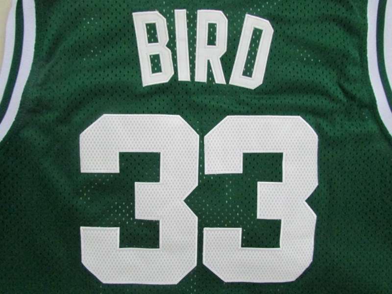 Boston Celtics BIRD #33 Green Classics Basketball Jersey 02 (Stitched)