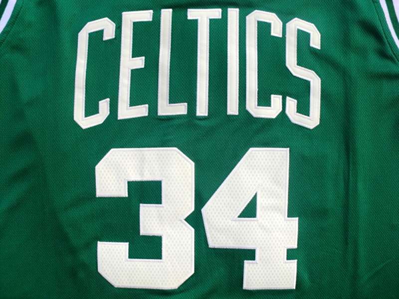 Boston Celtics PIERCE #34 Green Classics Basketball Jersey (Stitched)