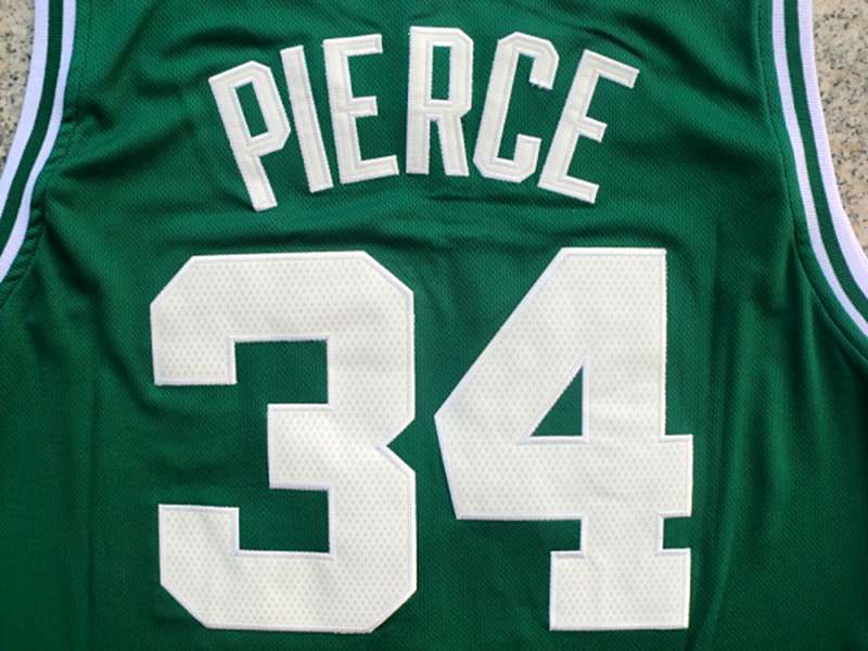 Boston Celtics PIERCE #34 Green Classics Basketball Jersey (Stitched)