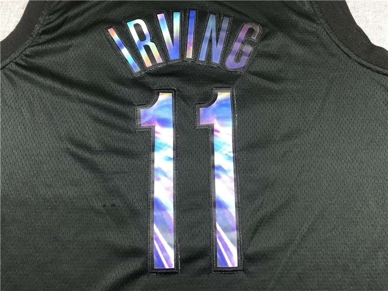 20/21 Brooklyn Nets IRVING #11 Black Basketball Jersey (Stitched)