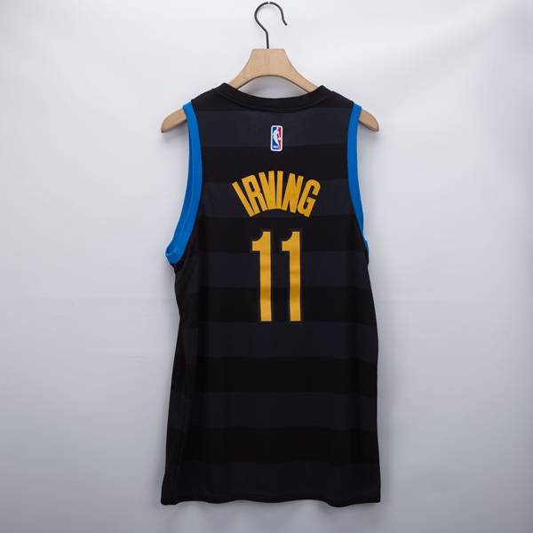 20/21 Brooklyn Nets IRVING #11 Black Basketball Jersey 03 (Stitched)