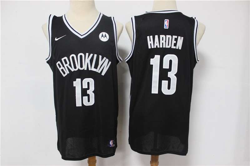 20/21 Brooklyn Nets HARDEN #13 Black Basketball Jersey (Stitched)