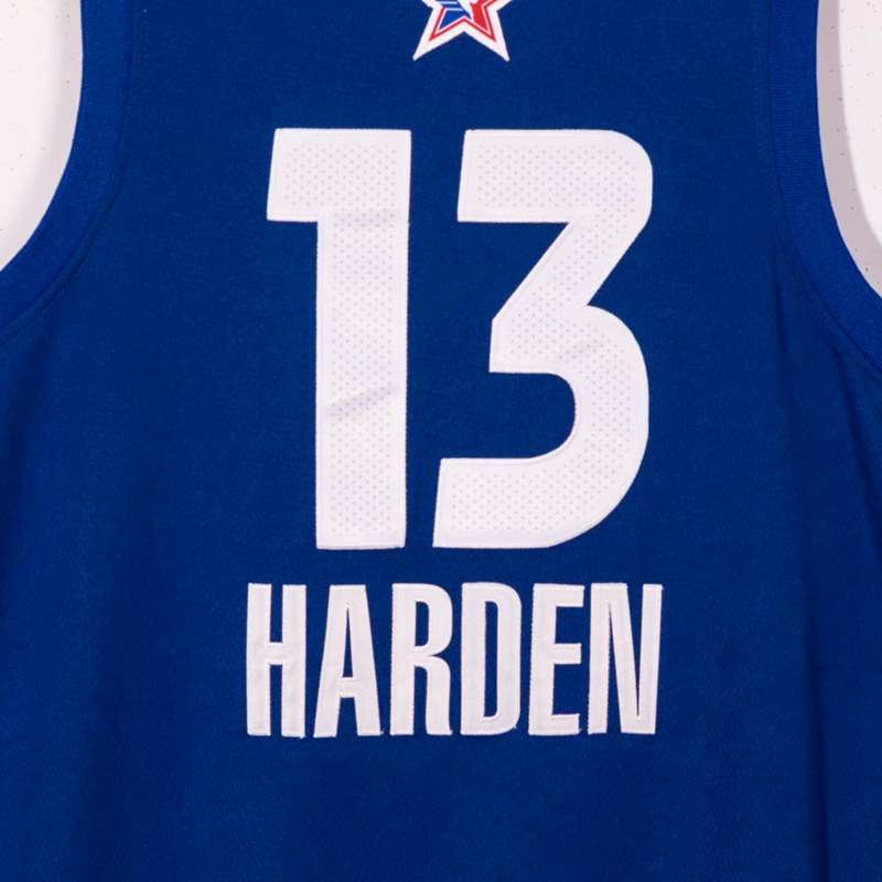 20/21 Brooklyn Nets HARDEN #13 Blue All Star Basketball Jersey (Stitched)