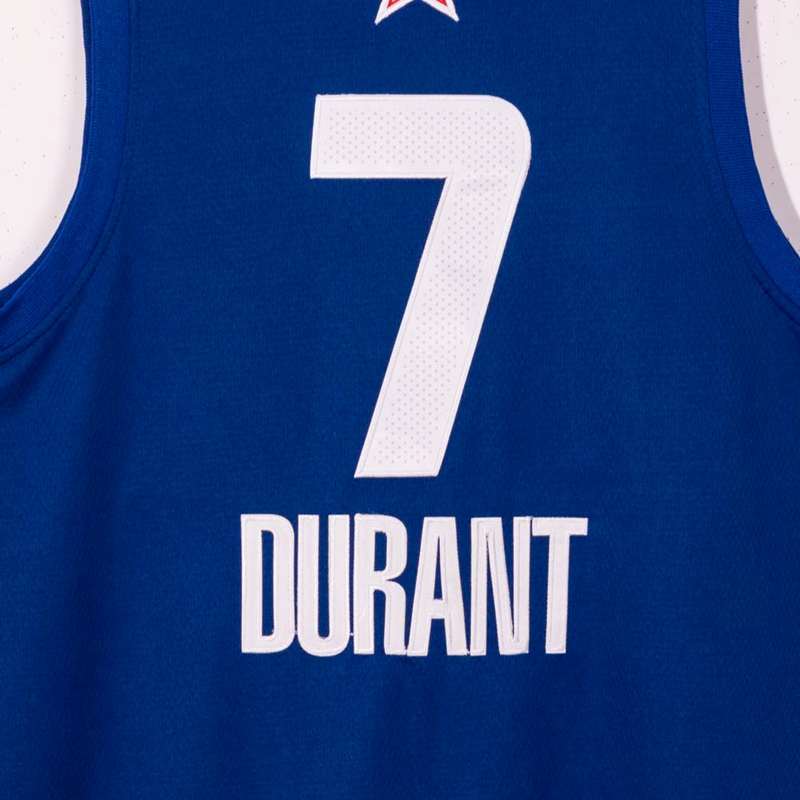 2021 Brooklyn Nets URANT D#7 Blue All Star Basketball Jersey (Stitched)