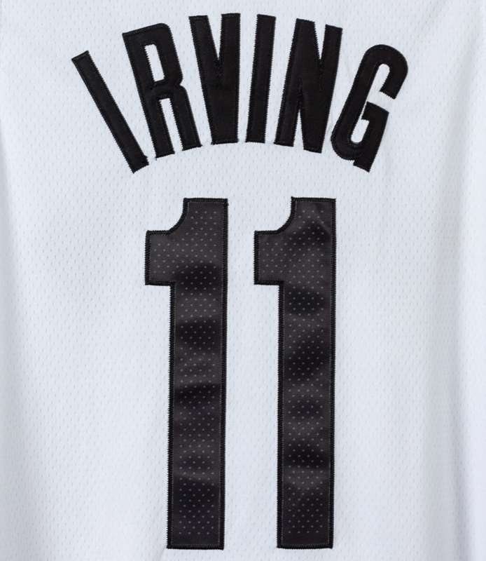 2020 Brooklyn Nets IRVING #11 White City Basketball Jersey 03 (Stitched)