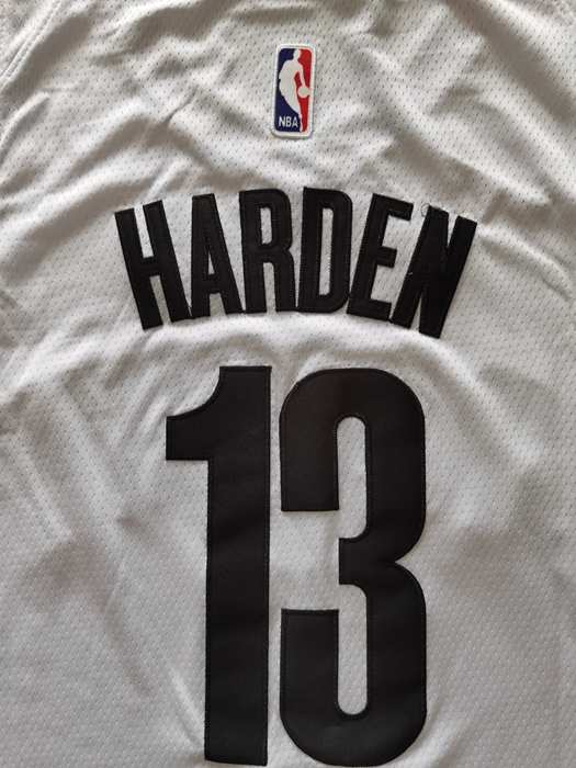 2020 Brooklyn Nets HARDEN #13 White City Basketball Jersey 02 (Stitched)