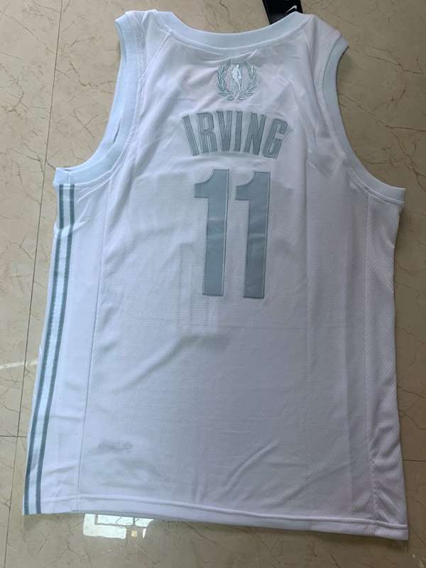 2020 Brooklyn Nets IRVING #11 White MVP Basketball Jersey (Stitched)