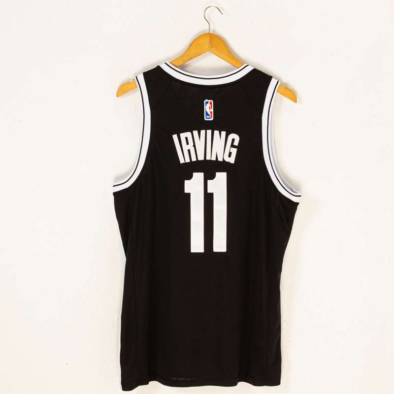 Brooklyn Nets IRVING #11 Black Basketball Jersey 02 (Stitched)