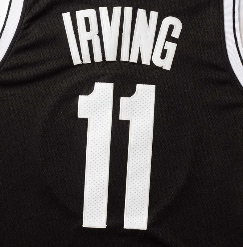 Brooklyn Nets IRVING #11 Black Basketball Jersey 02 (Stitched)