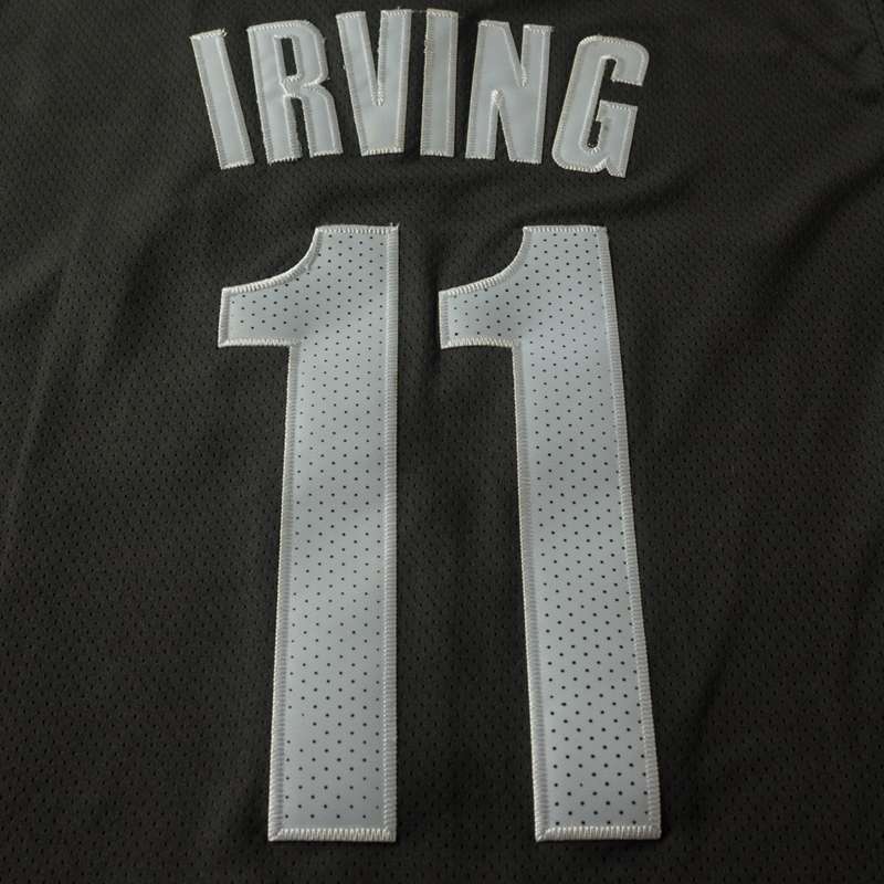 Brooklyn Nets IRVING #11 Black Basketball Jersey 03 (Stitched)