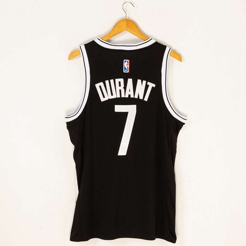 Brooklyn Nets DURANT #7 Black Basketball Jersey 02 (Stitched)