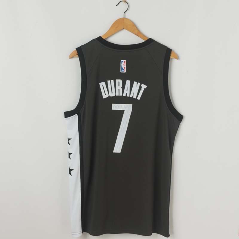 Brooklyn Nets DURANT #7 Black Basketball Jersey 03 (Stitched)