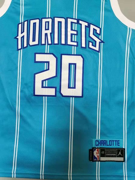 20/21 Charlotte Hornets HAYWARD #20 Green AJ Basketball Jersey (Stitched)