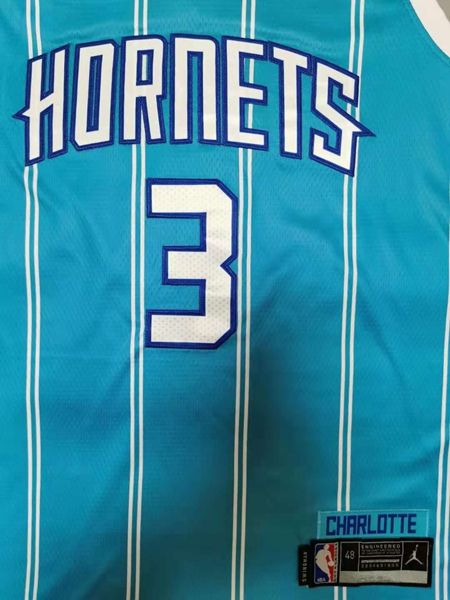 20/21 Charlotte Hornets ROZIER III #3 Green AJ Basketball Jersey (Stitched)