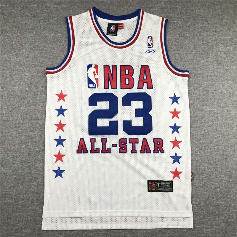 2003 Chicago Bulls JORDAN #23 White All Star Classics Basketball Jersey (Stitched)