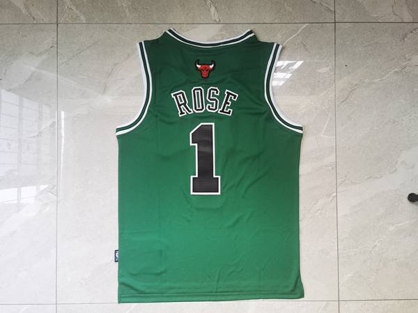 2008/09 Chicago Bulls ROSE #1 Green Classics Basketball Jersey (Stitched)