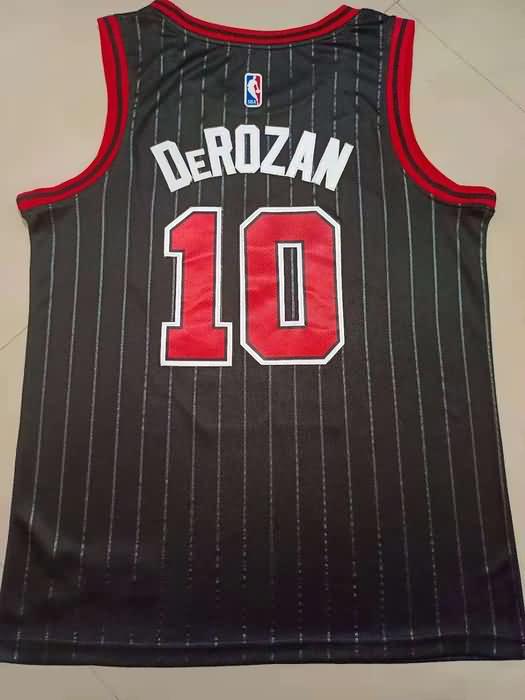 20/21 Chicago Bulls DeROZAN #10 Black Basketball Jersey (Stitched)