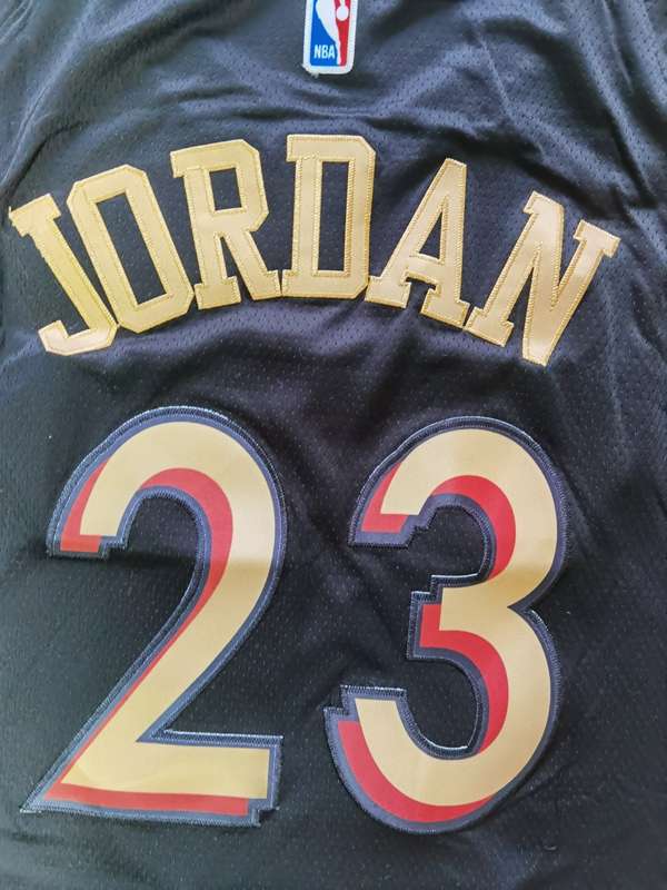 20/21 Chicago Bulls JORDAN #23 Black City Basketball Jersey (Stitched)