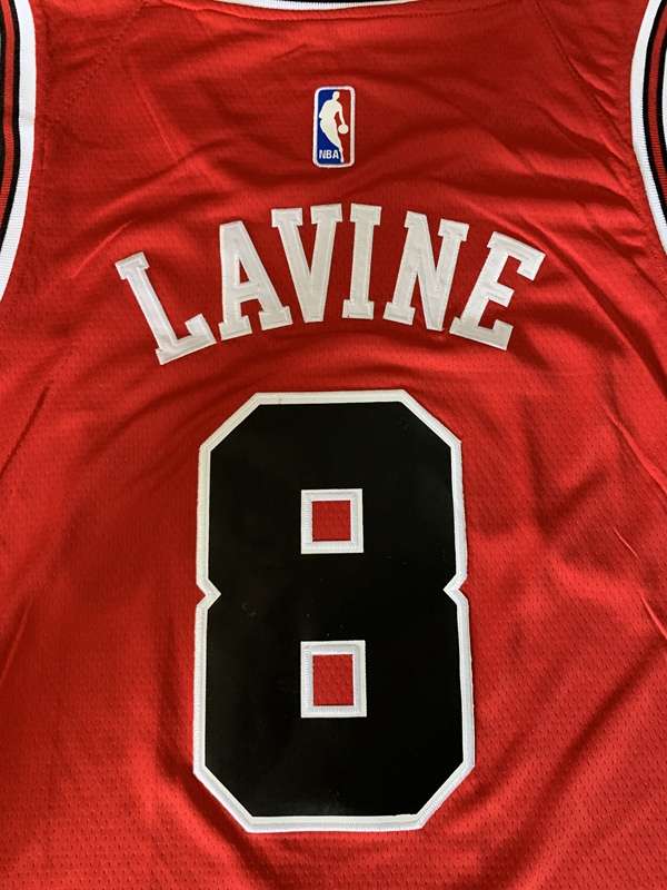 20/21 Chicago Bulls LAVINE #8 Red Basketball Jersey (Stitched)