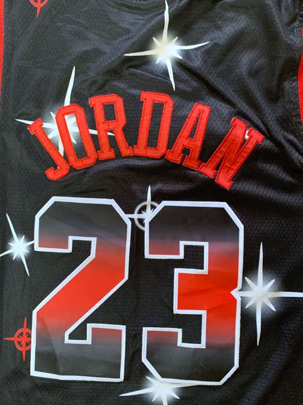 2020 Chicago Bulls JORDAN #23 Black Basketball Jersey (Stitched)