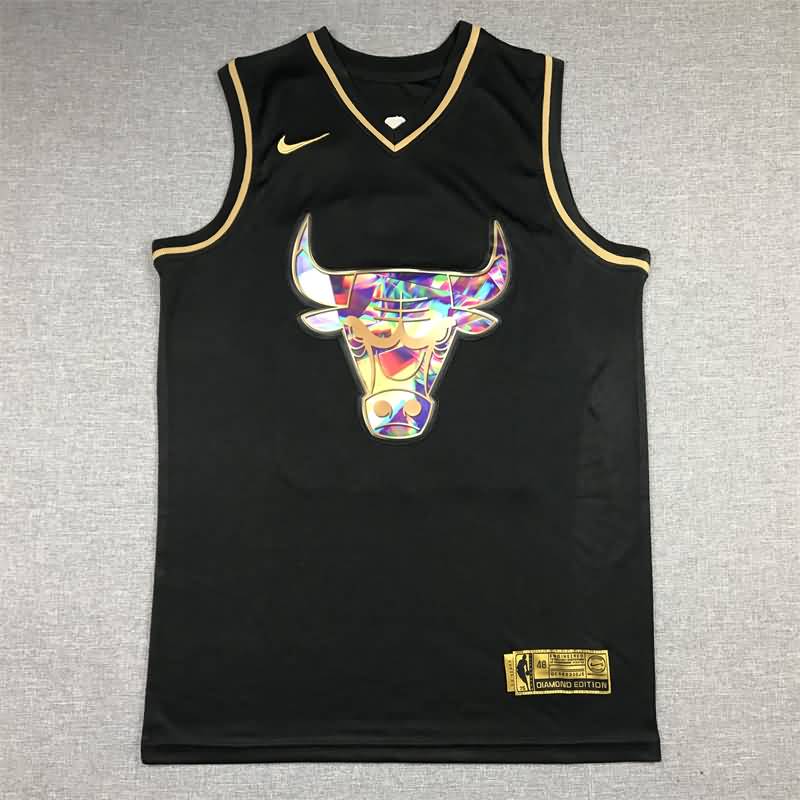 21/22 Chicago Bulls JORDAN #23 Black Basketball Jersey (Stitched)