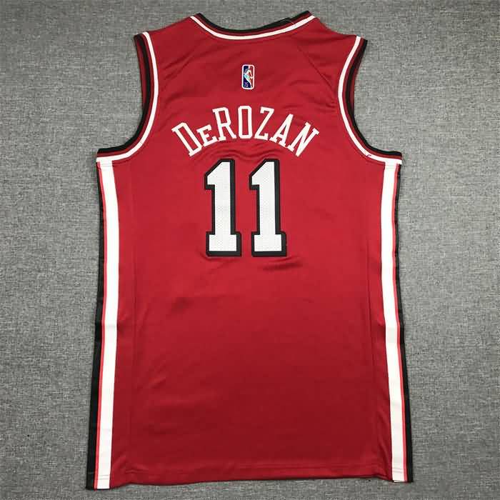 21/22 Chicago Bulls DeROZAN #11 Red City Basketball Jersey (Stitched)