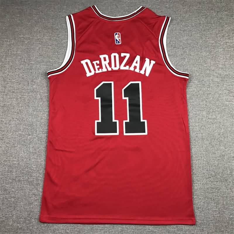 21/22 Chicago Bulls DeROZAN #11 Red Basketball Jersey (Stitched)