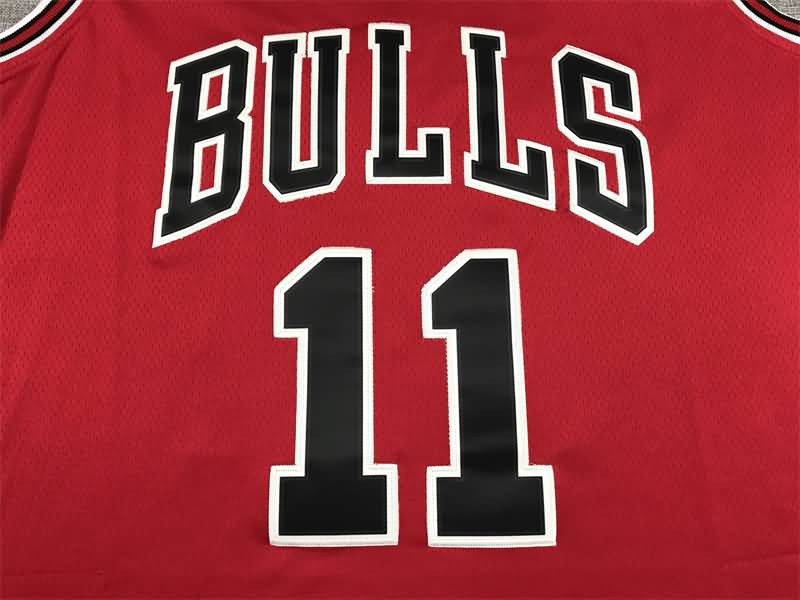 21/22 Chicago Bulls DeROZAN #11 Red Basketball Jersey (Stitched)