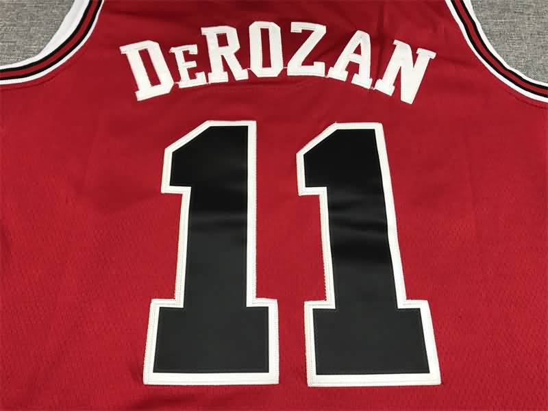 21/22 Chicago Bulls DeROZAN #11 Red Basketball Jersey (Stitched)