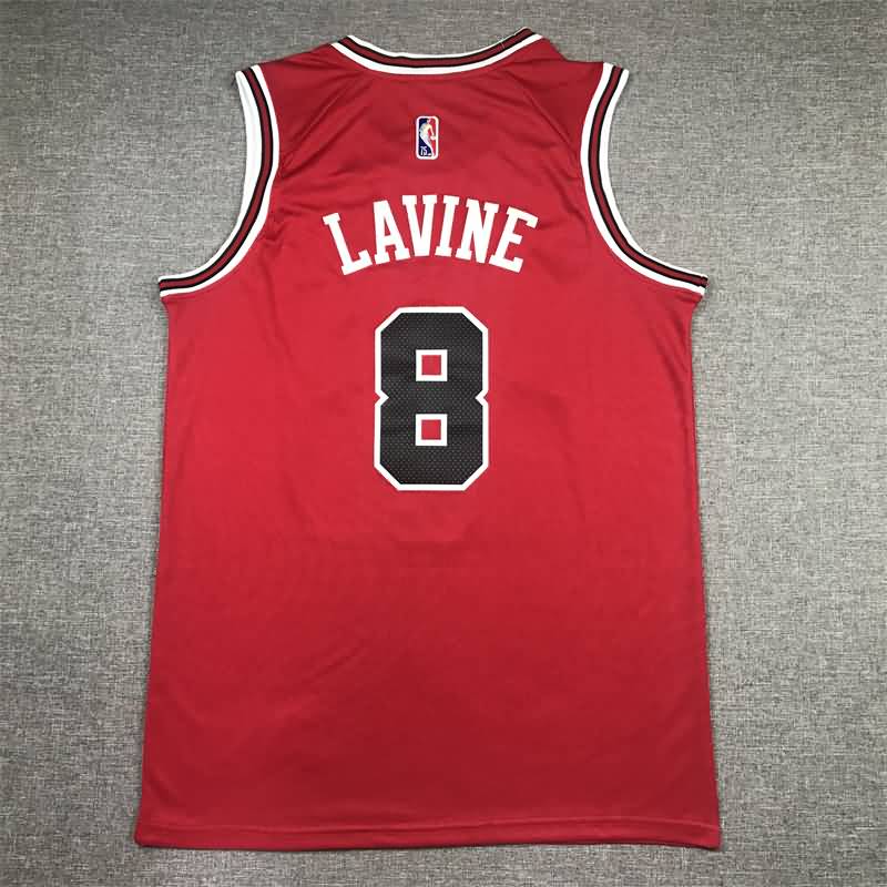 21/22 Chicago Bulls LAVINE #8 Red Basketball Jersey (Stitched)