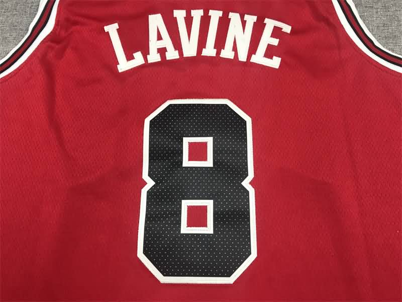 21/22 Chicago Bulls LAVINE #8 Red Basketball Jersey (Stitched)