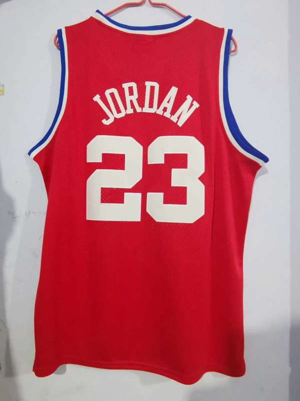 1989 Chicago Bulls JORDAN #23 Red All Star Classics Basketball Jersey (Stitched)