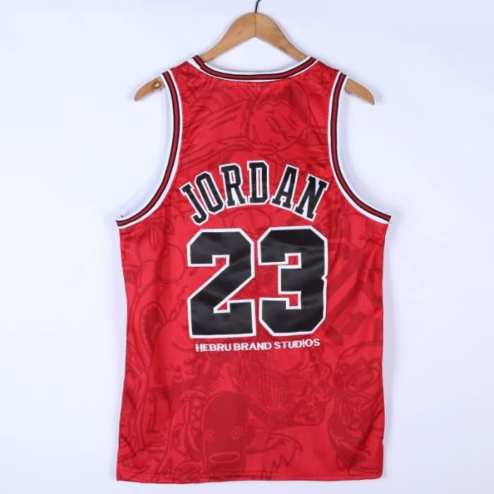 1995/96 Chicago Bulls JORDAN #23 Red Finals Classics Basketball Jersey (Stitched)